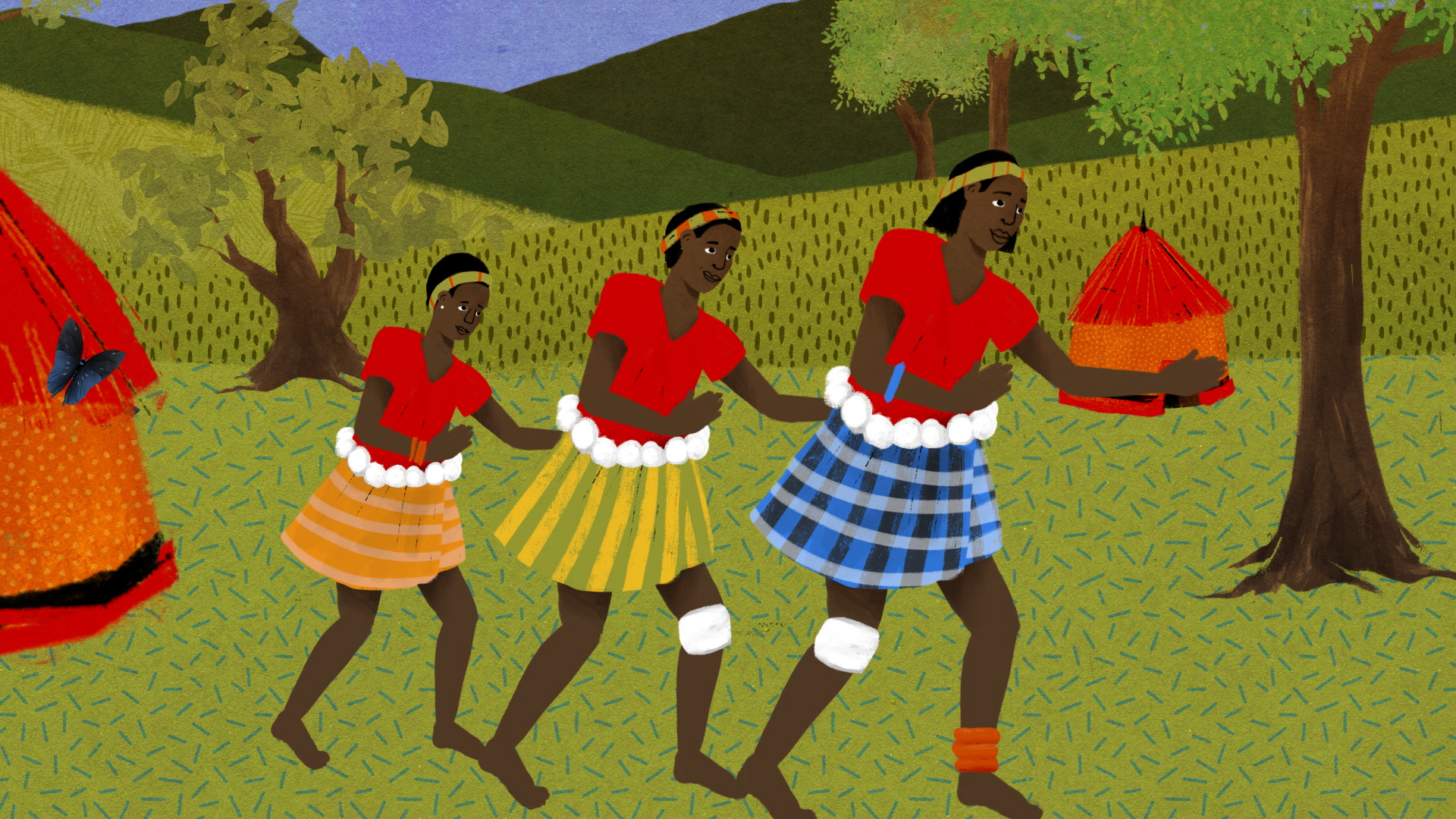 Illustration from Mashudu Takalani's story of decolonisation credit Tim Hawkins